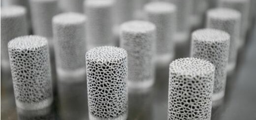 reticulated porous-Geometry of the as-built compression test coupons