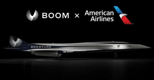 缩短一半飞行时间，美国航空购买20架Boom超音速飞机