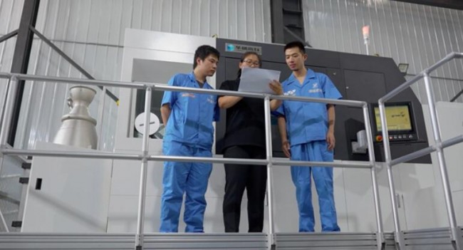 华曙将于TCT亚洲展展示深蓝航天3D打印火箭发动机大尺寸喷管