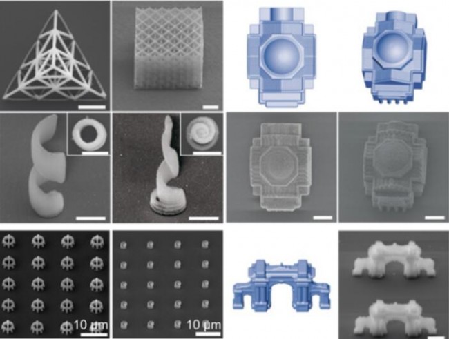 清华团队研发不需光学粘合组分，实现接近100%功能纳米粒子组分的3D打印技术
