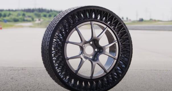 未来已来，固特异测试为特斯拉提供的3D打印无充气轮胎